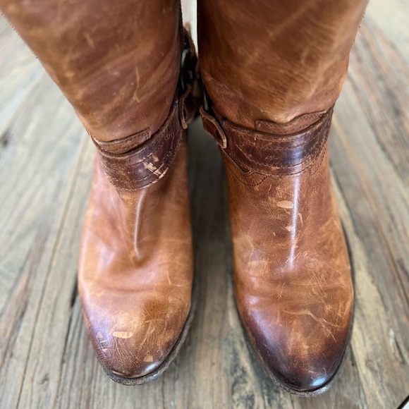 Frye Brown Heeled Boots - Picture 5 of 7